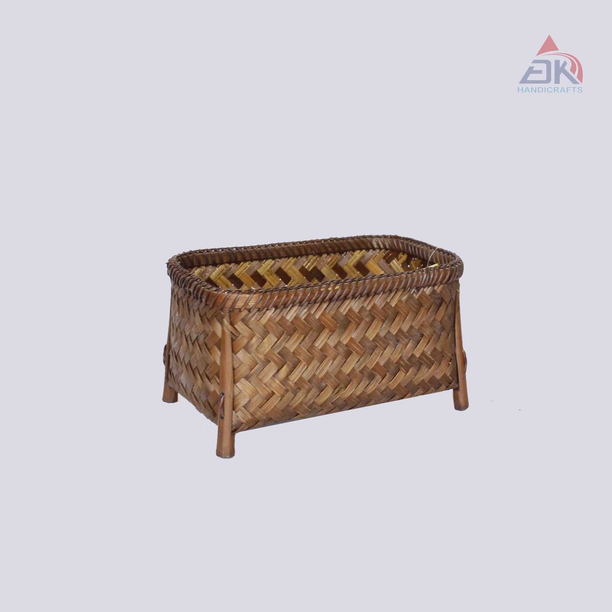 Standing Bamboo Basket