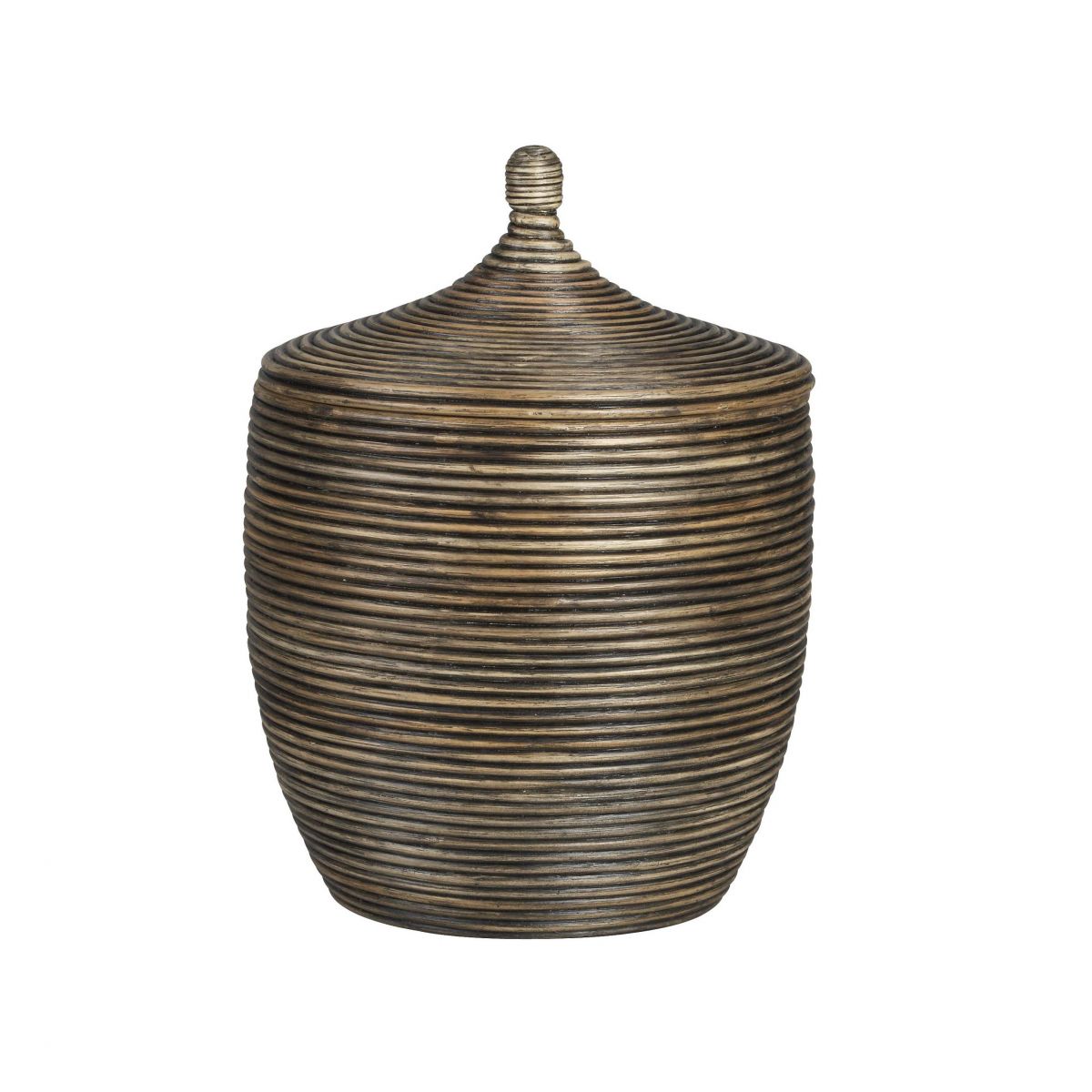 Big Lidded Basket # DK49