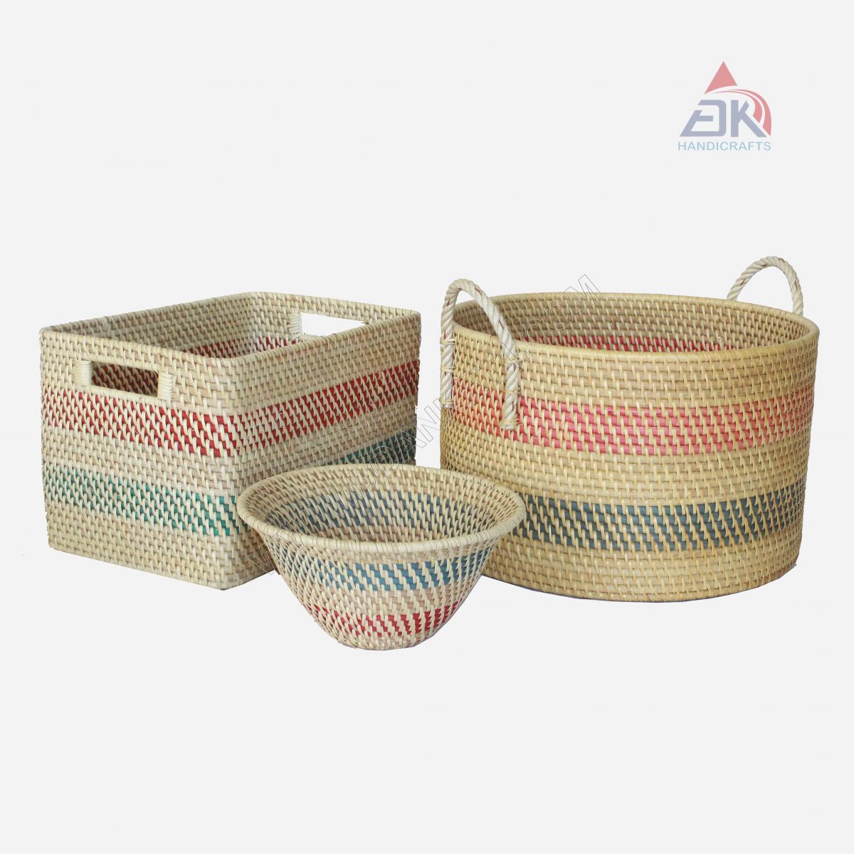 RATTAN BASKET # DK453