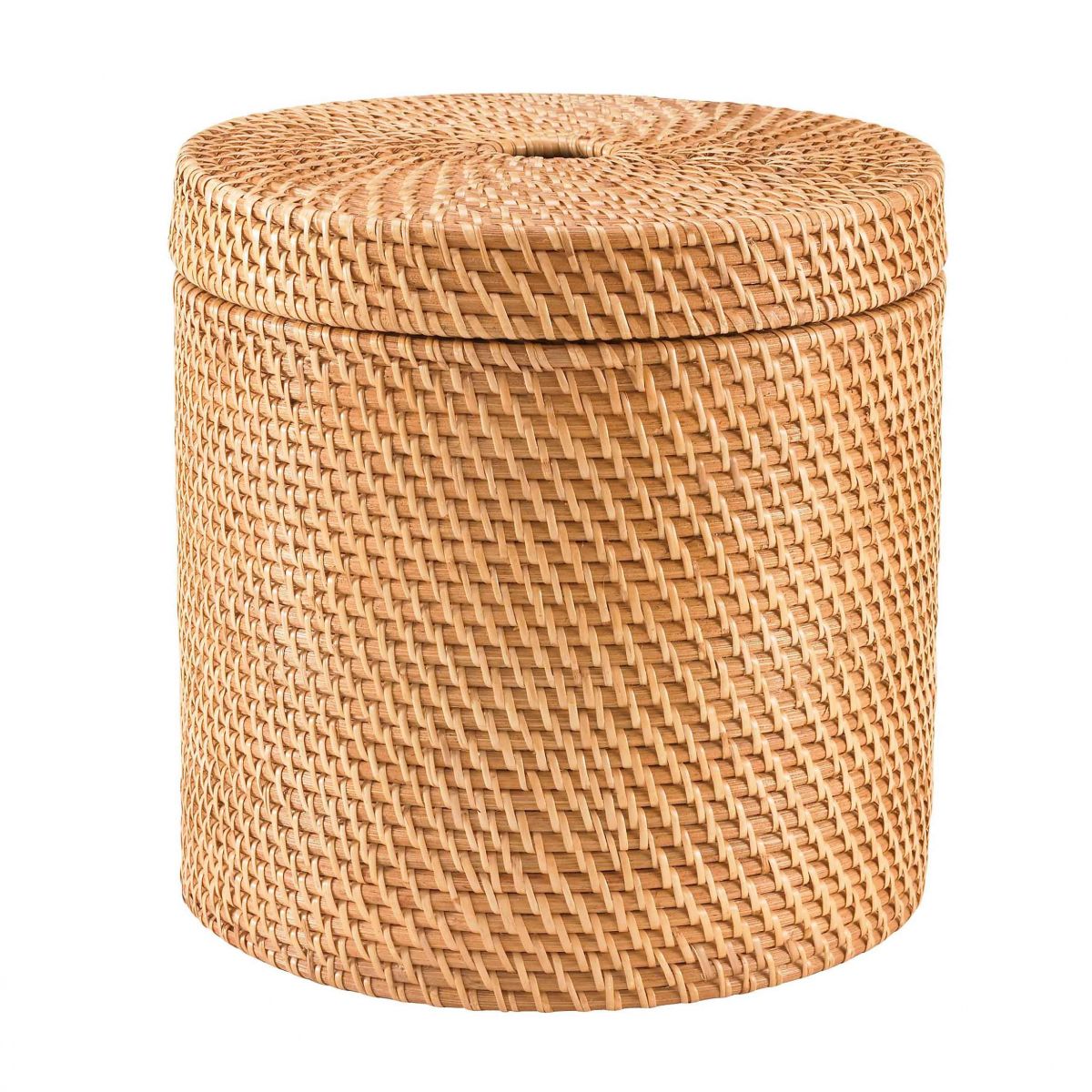 Rattan Basket With Lid # DK26