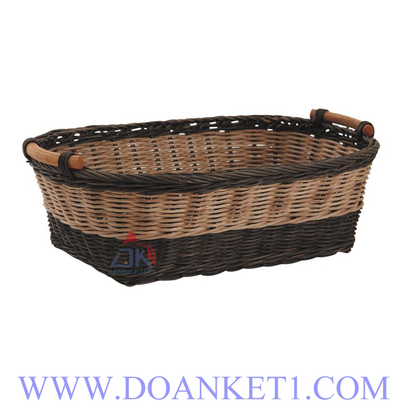 RATTAN BASKET # DK113