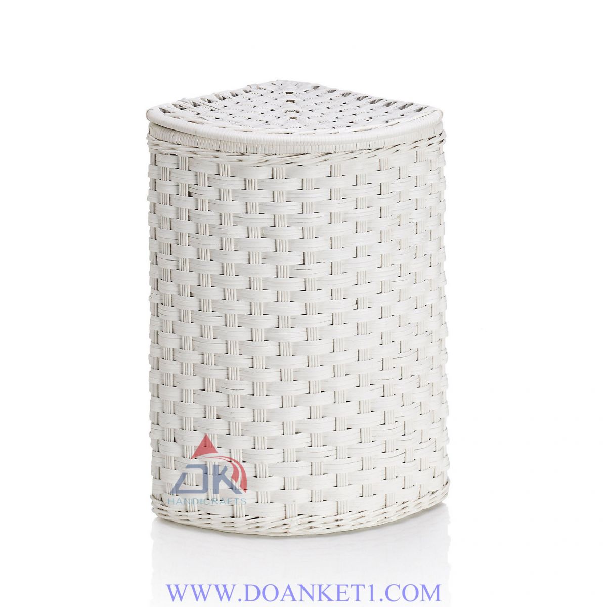 RATTAN HAMPER WITH LINER # DK118