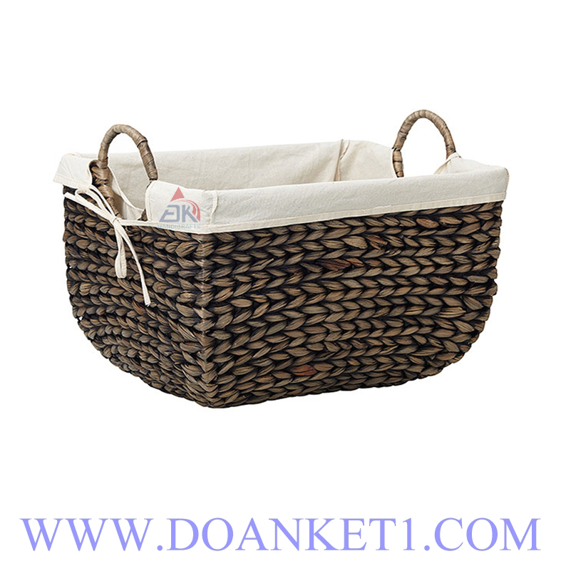 Water Hyacinth Storage Basket # DK256
