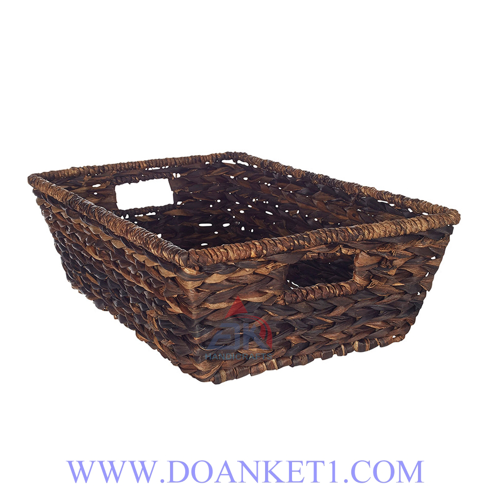 Water Hyacinth Storage Basket # DK258