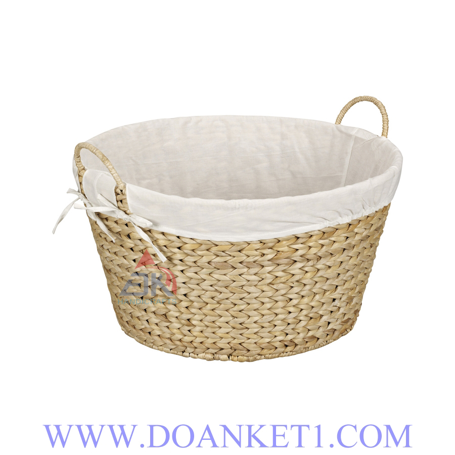 Water Hyacinth Storage Basket # DK261