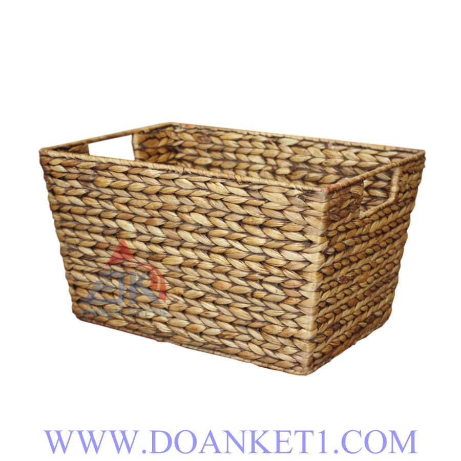 Water Hyacinth Storage Basket # DK265