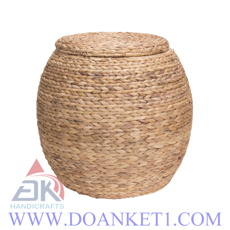 Water Hyacinth Storage Basket # DK279