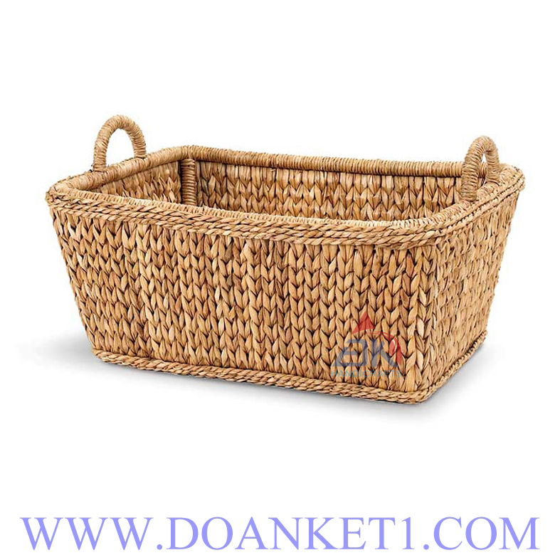 Water Hyacinth Storage Basket # DK291
