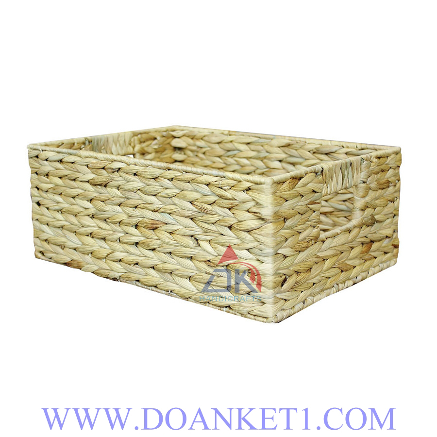 Water Hyacinth Storage Basket # DK357
