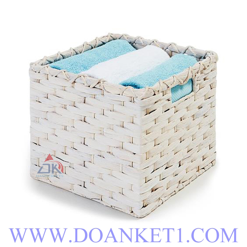 Water Hyacinth Storage Basket # DK359