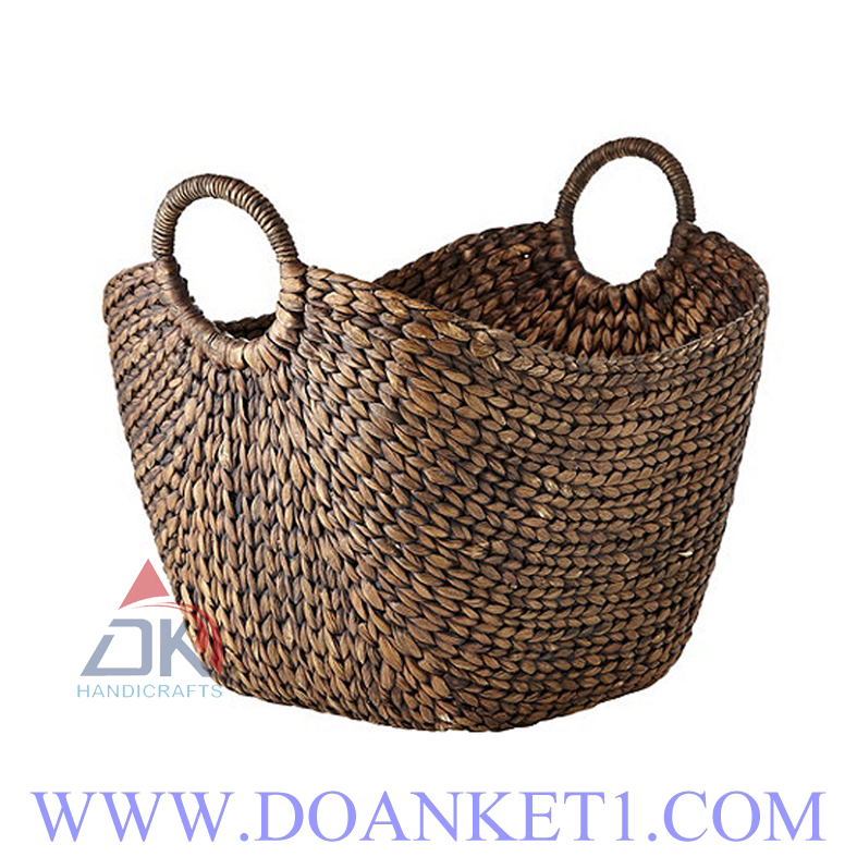 Water Hyacinth Storage Basket DK363