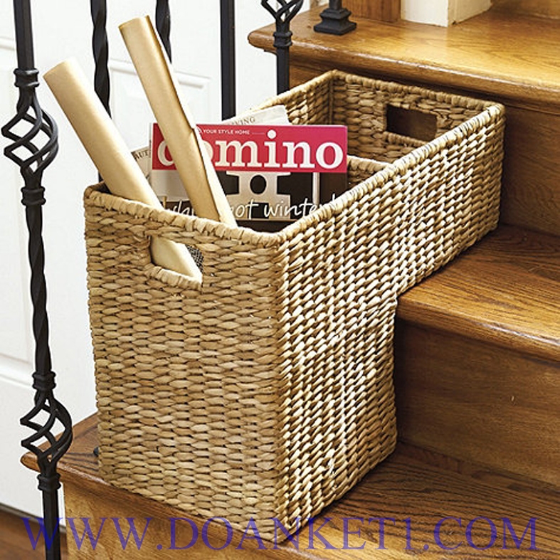 Water Hyacinth Storage Basket # DK382