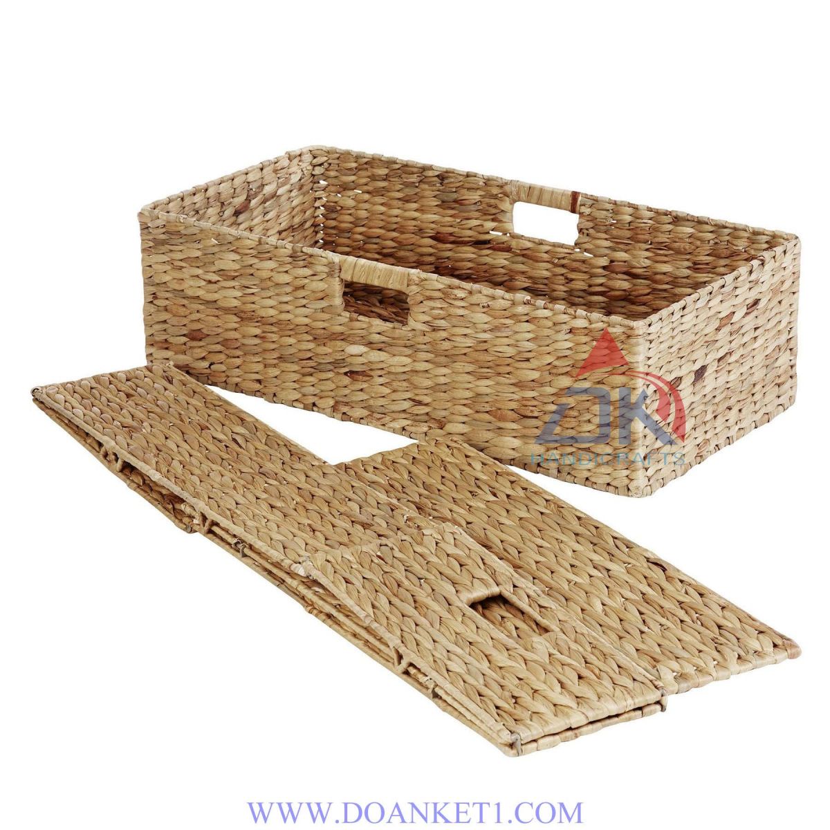 Water Hyacinth Storage Basket # DK384