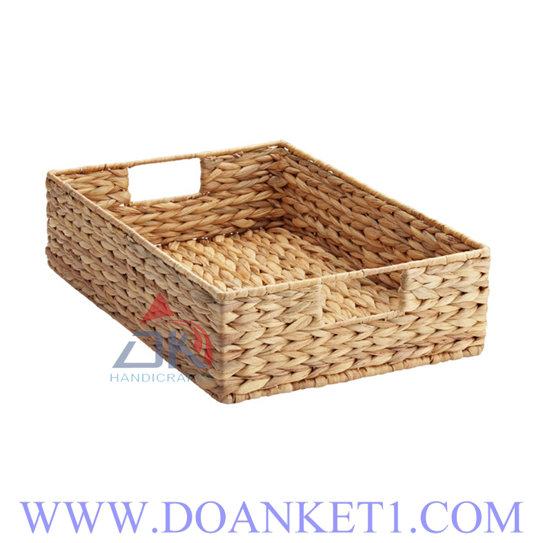Water Hyacinth Storage Basket # DK388
