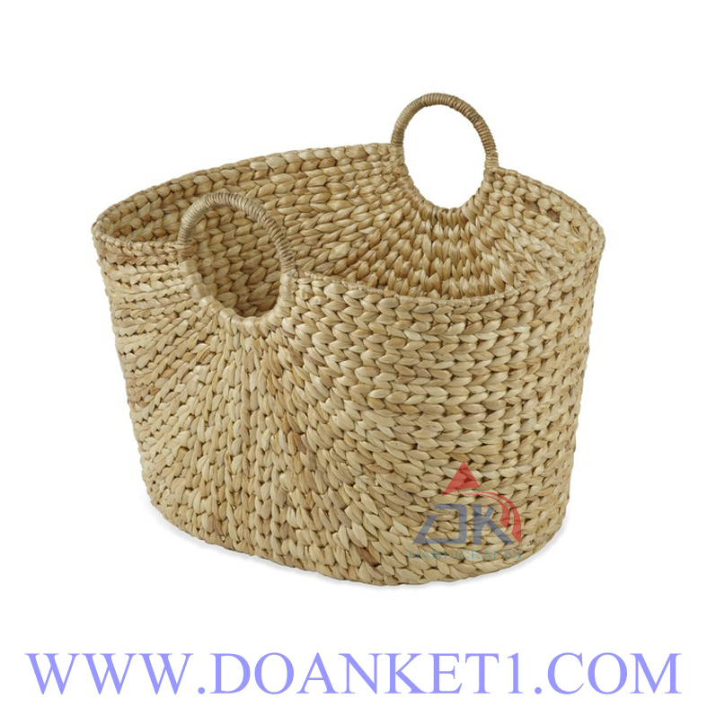 Water Hyacinth Storage Basket # DK403