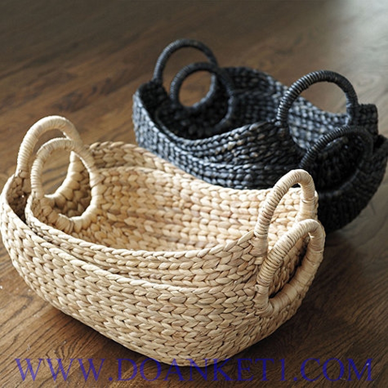 Water Hyacinth Storage Basket # DK404