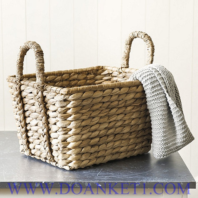 Water Hyacinth Storage Basket # DK405